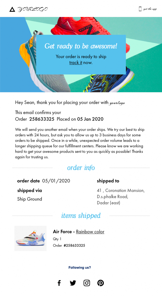 14 Best Message Templates For Shipping Information