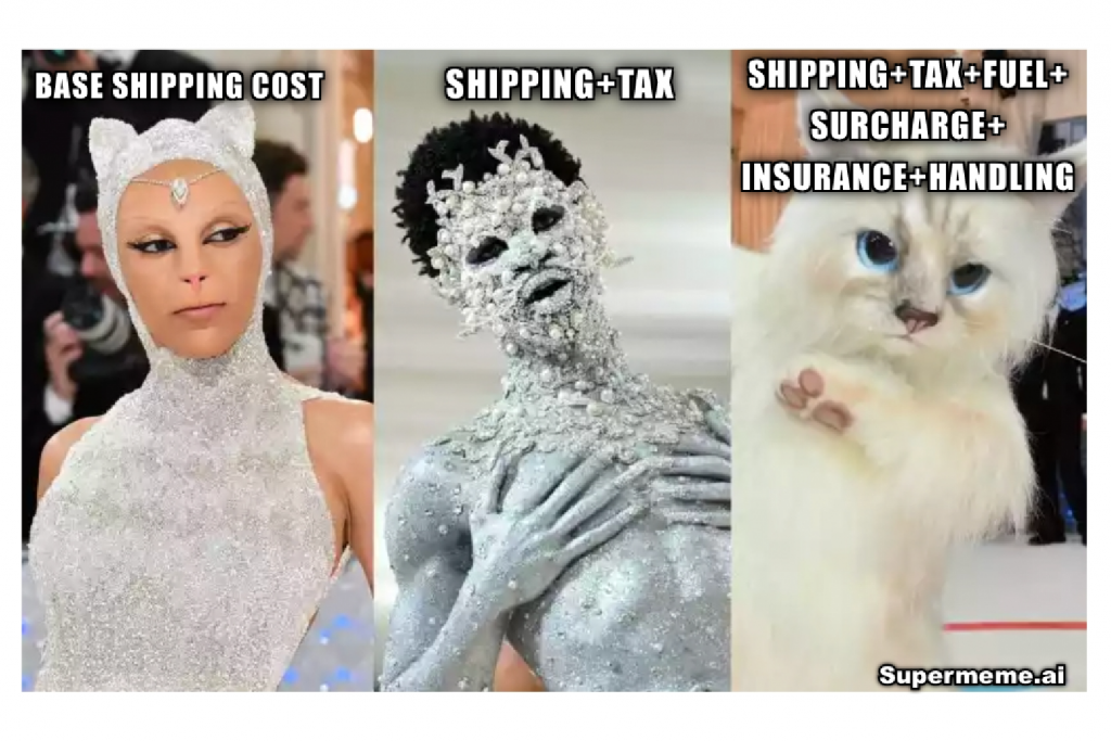 shipping surcharges