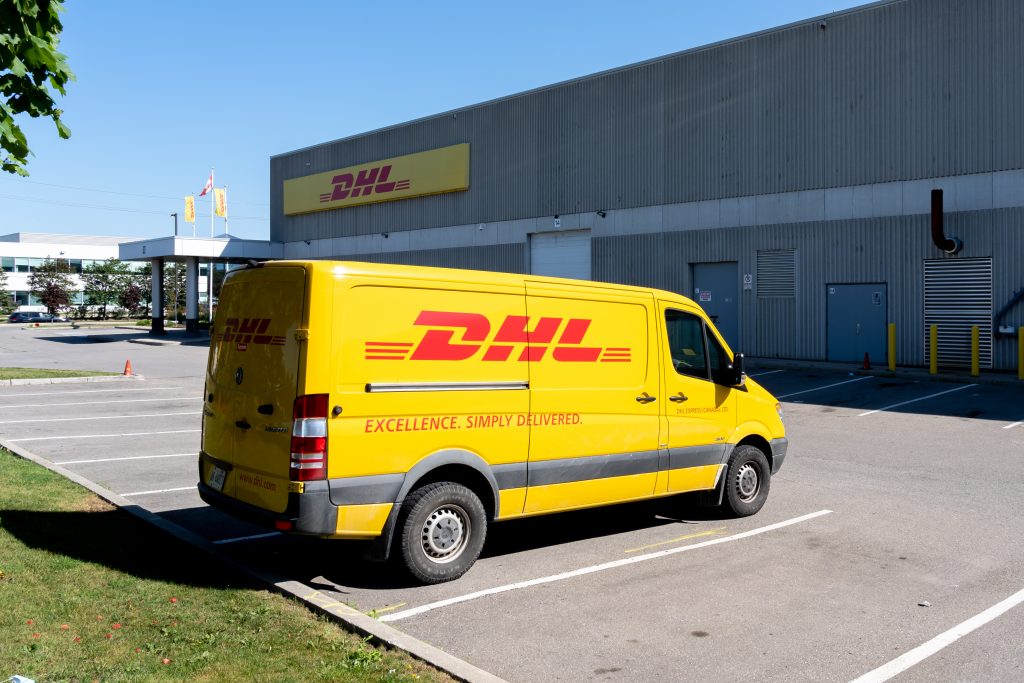 DHL expedited shipping