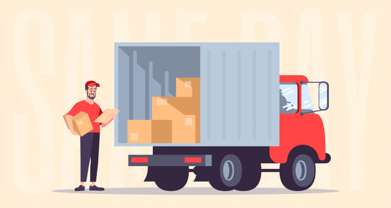 same day delivery