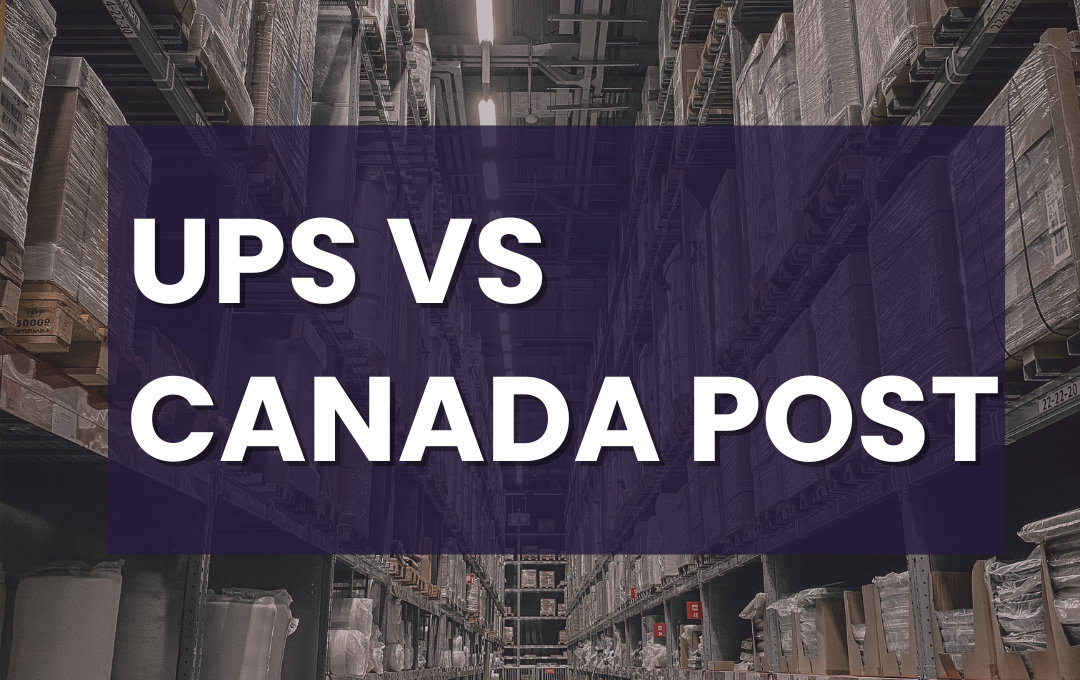 UPS Vs Canada Post